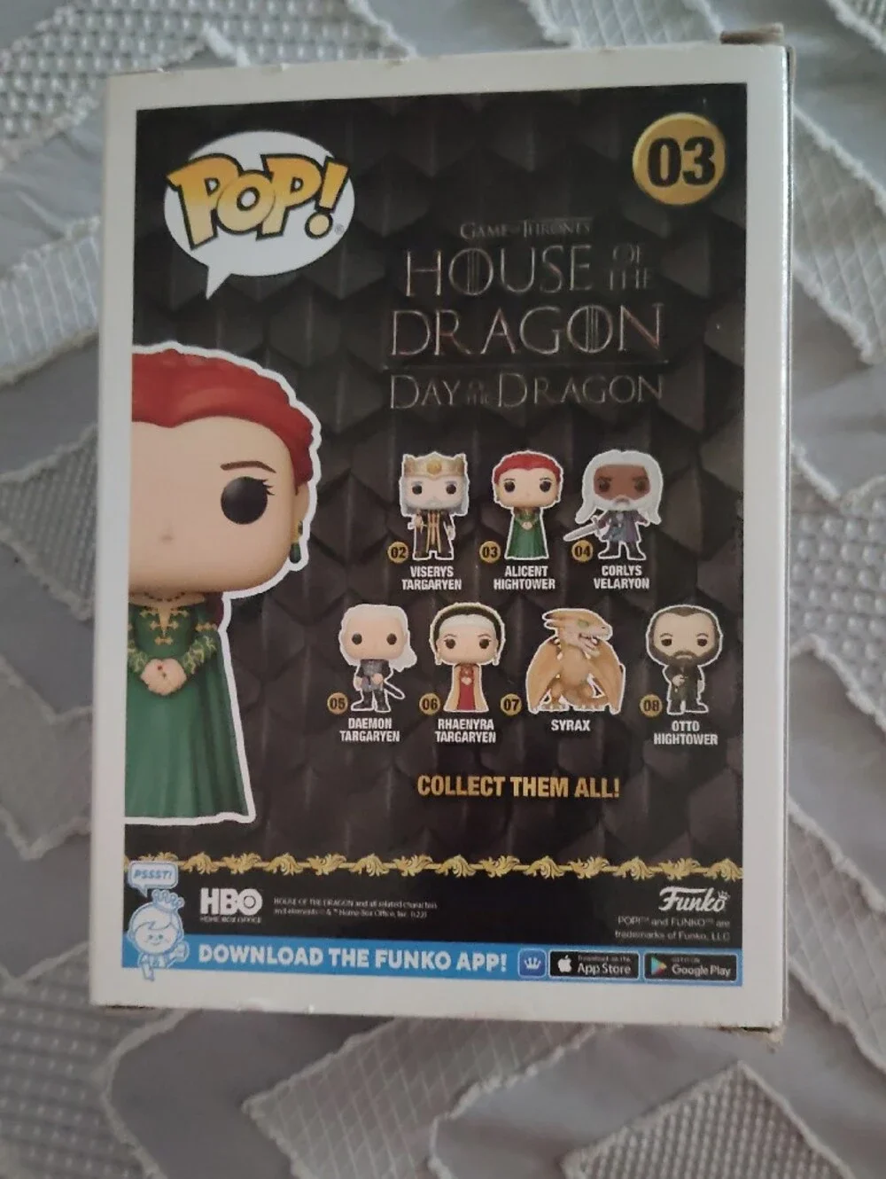 Funko Pop! Alicent Hightower Vinyl Figure - Green and Red